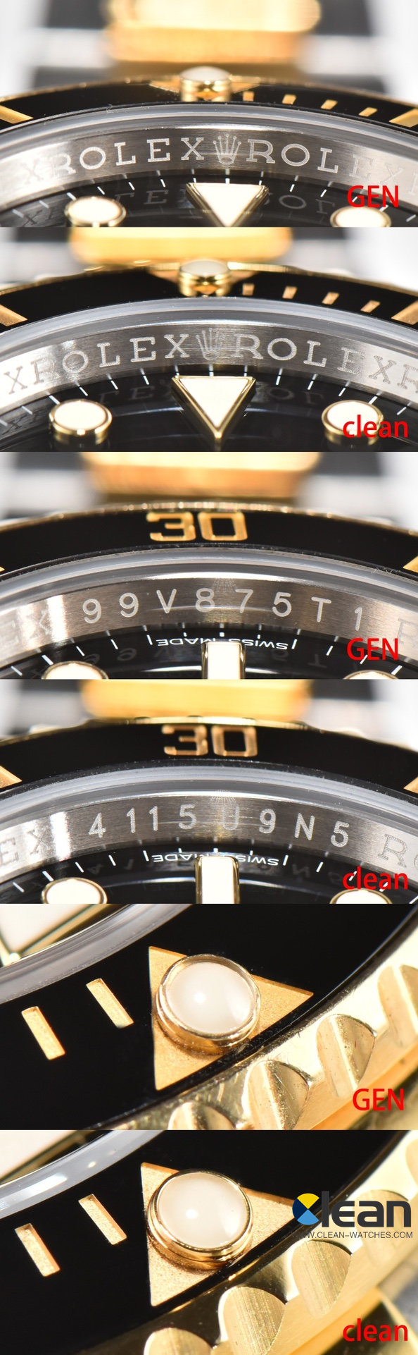 C厂Clean劳力士潜航者型系列116613LN-0001 间金黑水鬼「3135机芯」