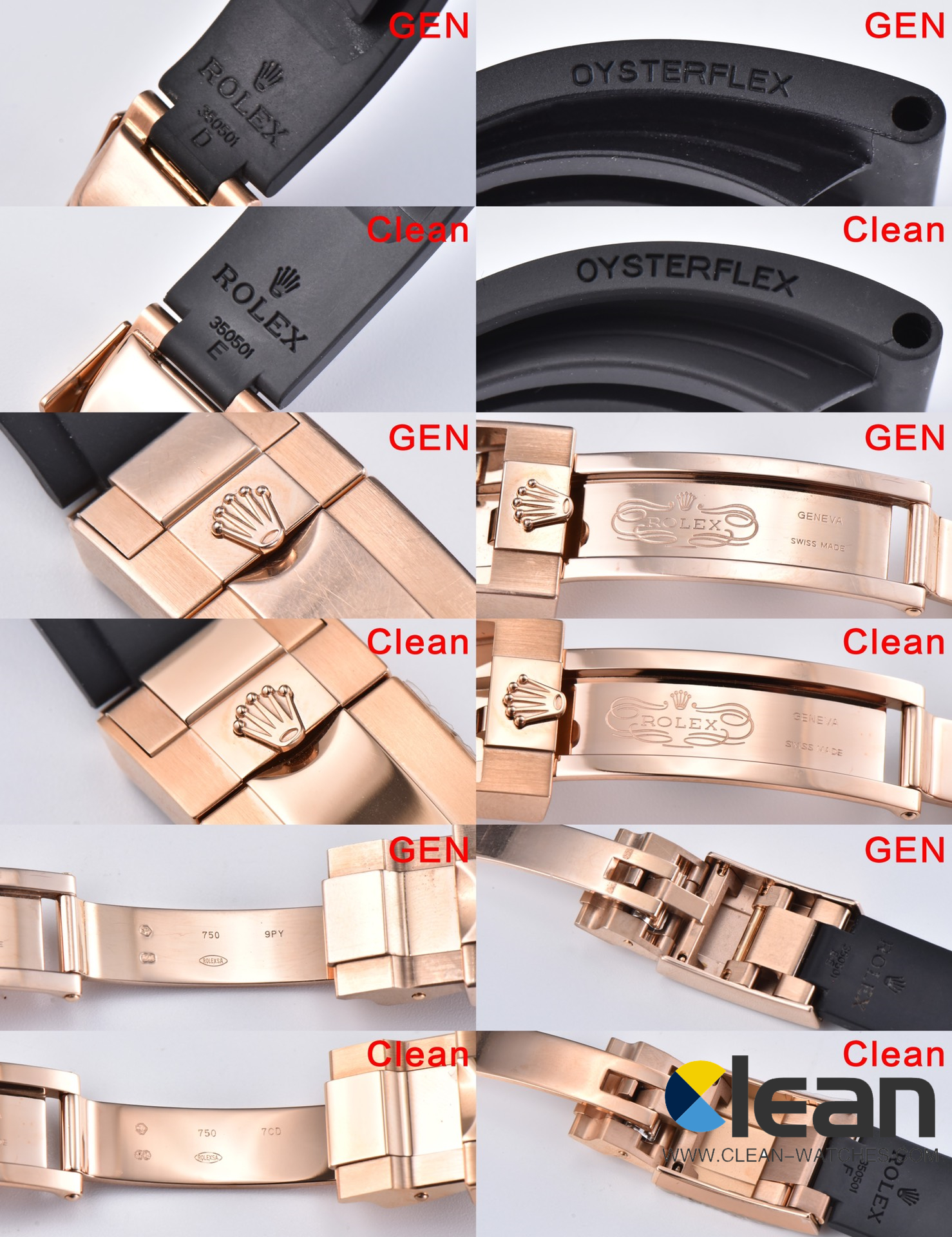 C厂Clean劳力士宇宙计型迪通拿m116505ln-0015玫金迪「4130机芯」